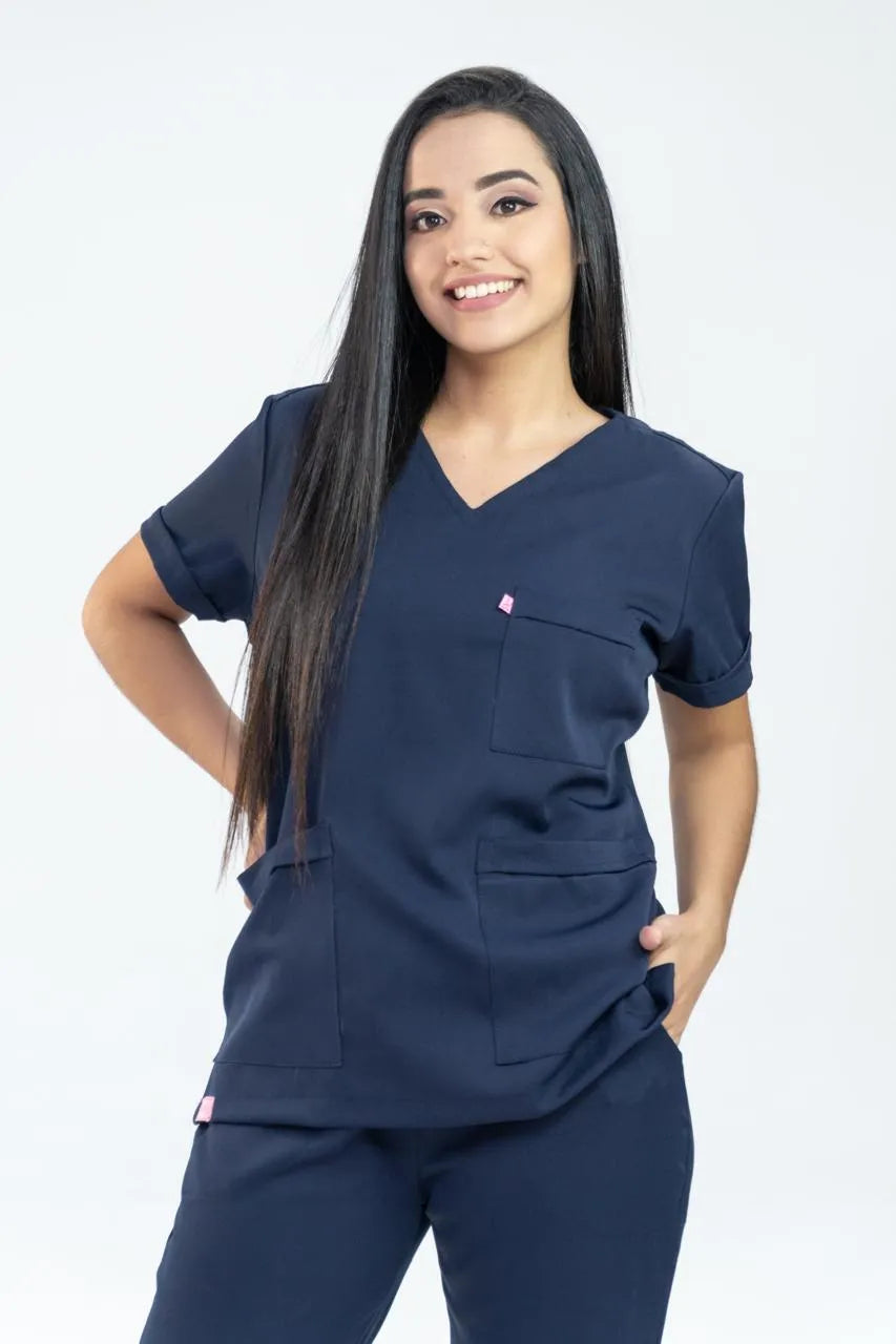 Conjunto Clasico Feminino - Seda Liviana