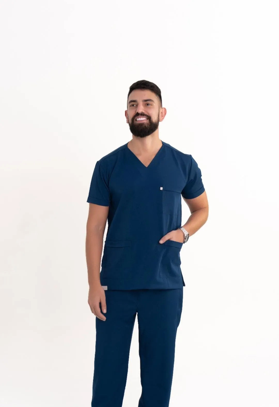 Conjunto Clasico Masculino - Gabardina Semi Elastizada