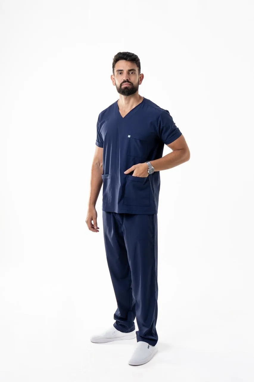 Conjunto Clasico Masculino - Gabardina Semi Elastizada