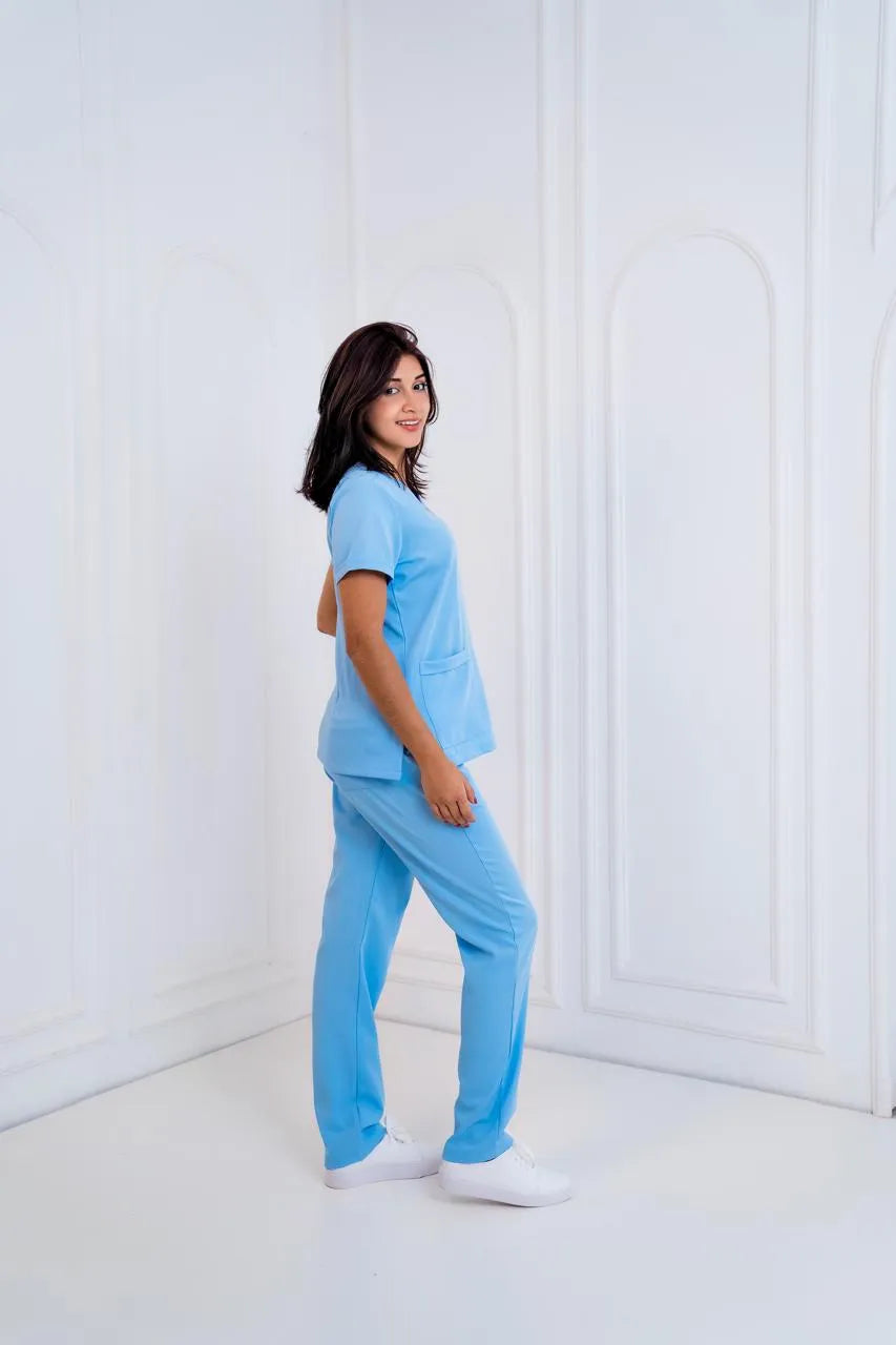 Conjunto Clasico Feminino - Gabardina semi elastizada